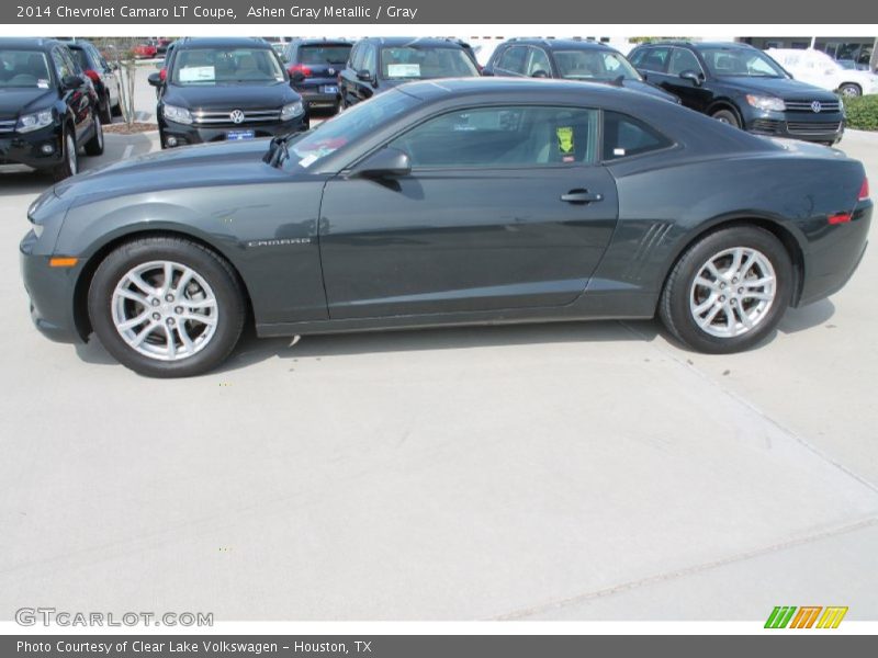 Ashen Gray Metallic / Gray 2014 Chevrolet Camaro LT Coupe