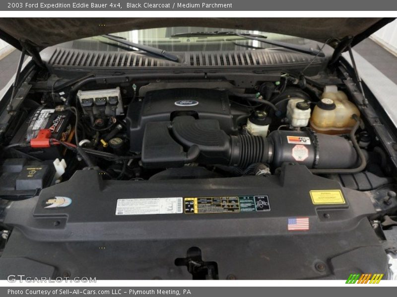 Black Clearcoat / Medium Parchment 2003 Ford Expedition Eddie Bauer 4x4