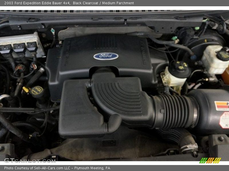 Black Clearcoat / Medium Parchment 2003 Ford Expedition Eddie Bauer 4x4