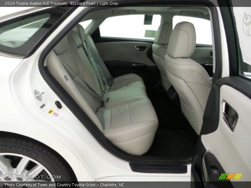 Blizzard Pearl / Light Gray 2014 Toyota Avalon XLE Premium