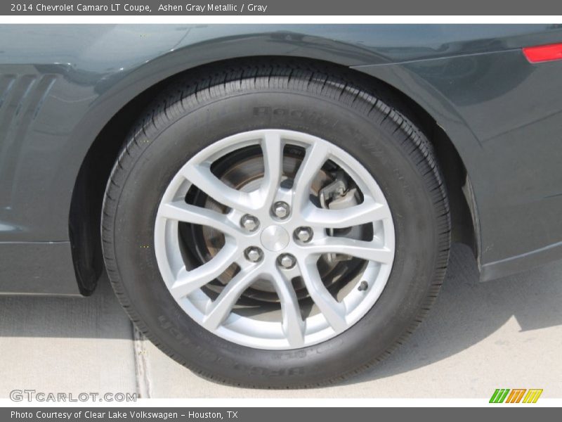 Ashen Gray Metallic / Gray 2014 Chevrolet Camaro LT Coupe
