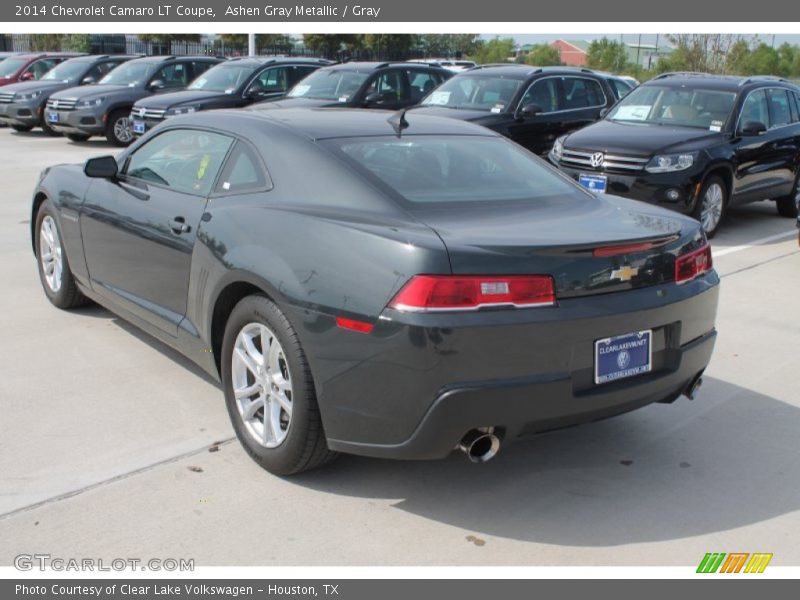 Ashen Gray Metallic / Gray 2014 Chevrolet Camaro LT Coupe