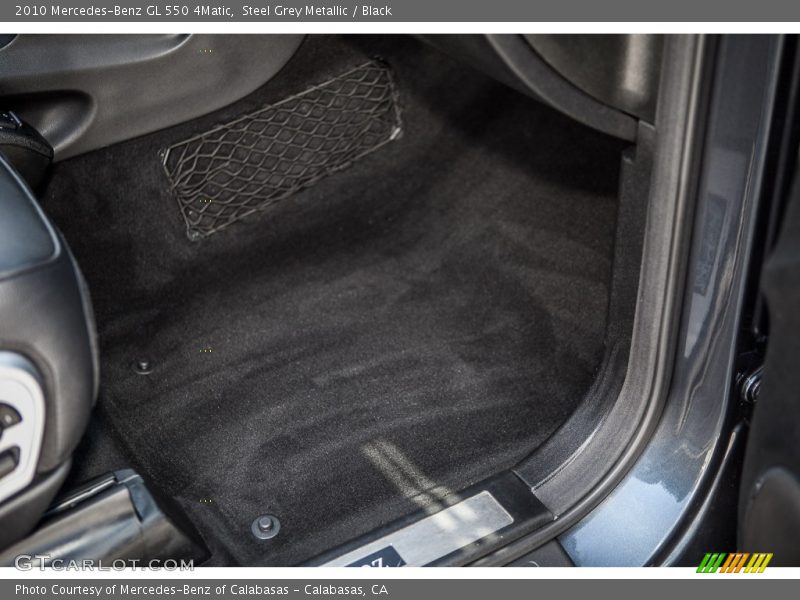 Steel Grey Metallic / Black 2010 Mercedes-Benz GL 550 4Matic