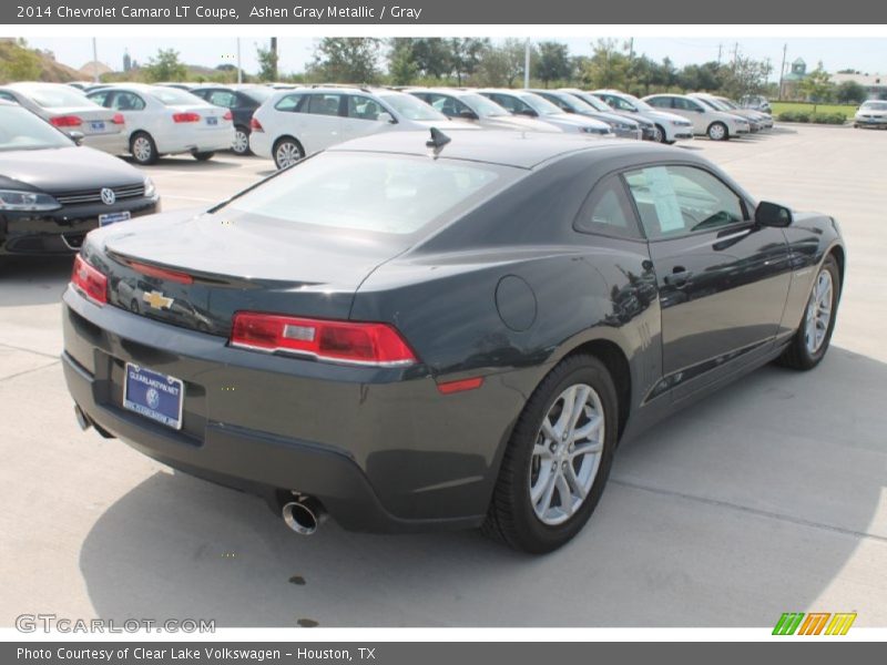 Ashen Gray Metallic / Gray 2014 Chevrolet Camaro LT Coupe