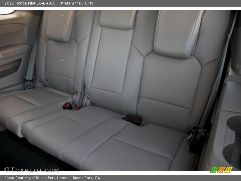 Taffeta White / Gray 2015 Honda Pilot EX-L 4WD