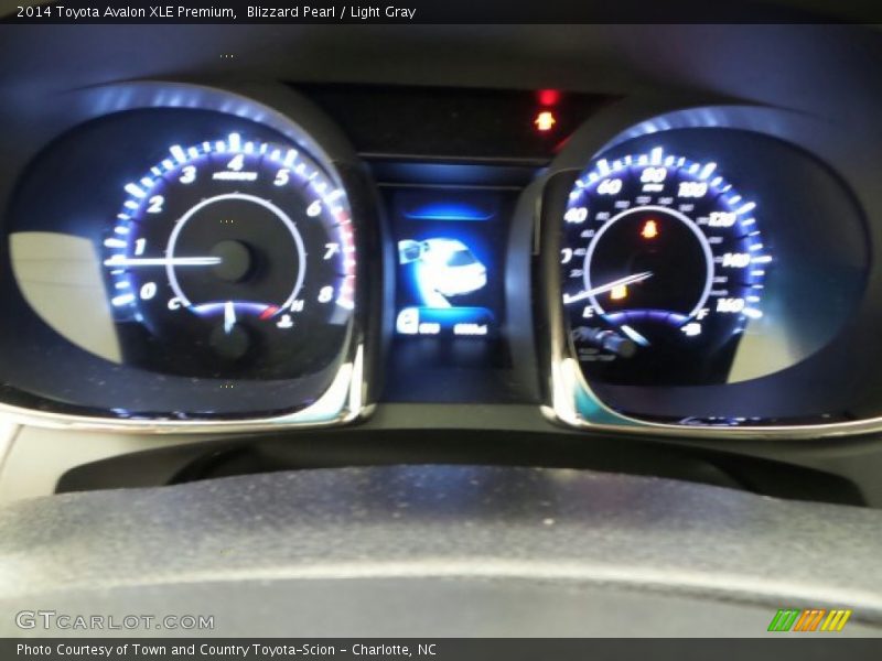 Blizzard Pearl / Light Gray 2014 Toyota Avalon XLE Premium
