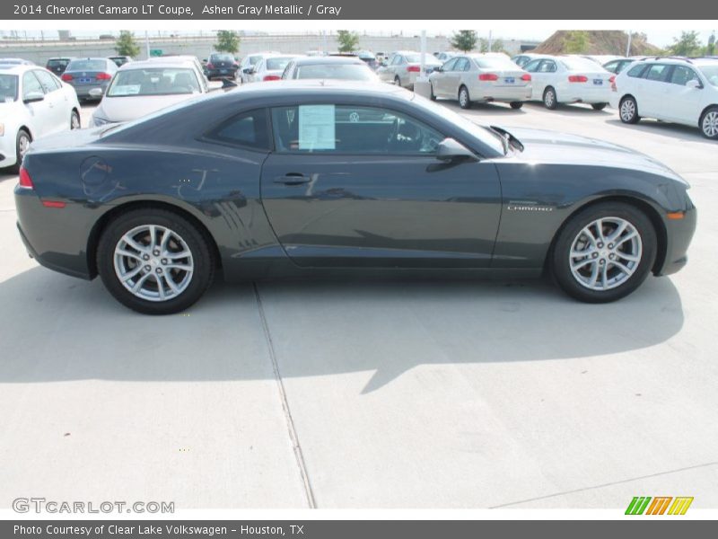 Ashen Gray Metallic / Gray 2014 Chevrolet Camaro LT Coupe