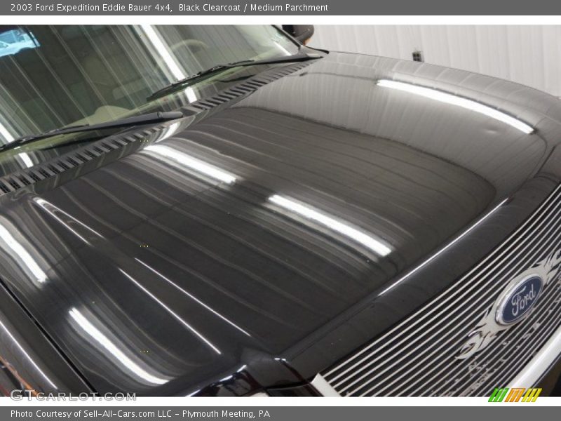 Black Clearcoat / Medium Parchment 2003 Ford Expedition Eddie Bauer 4x4