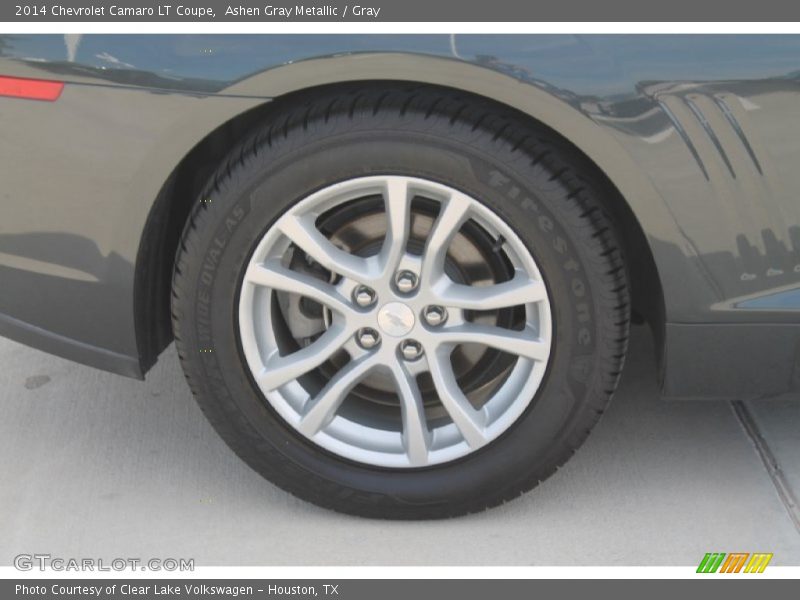 Ashen Gray Metallic / Gray 2014 Chevrolet Camaro LT Coupe