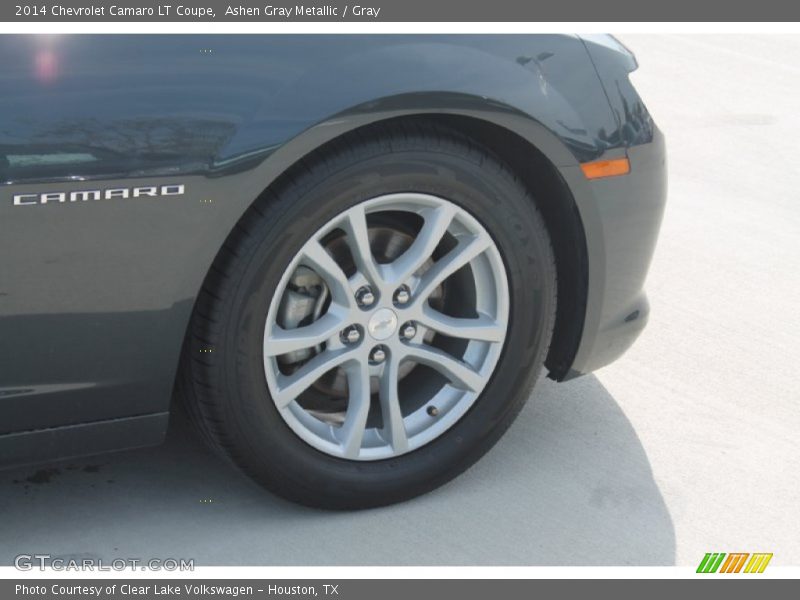 Ashen Gray Metallic / Gray 2014 Chevrolet Camaro LT Coupe