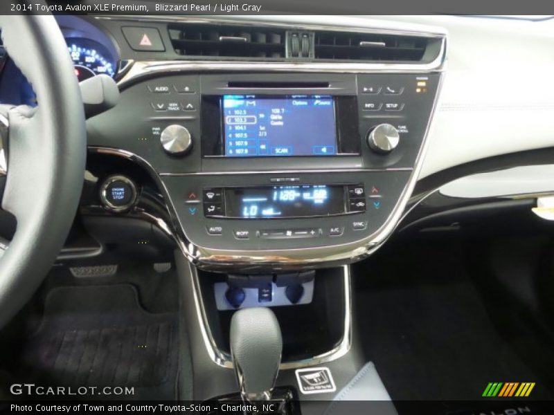 Blizzard Pearl / Light Gray 2014 Toyota Avalon XLE Premium