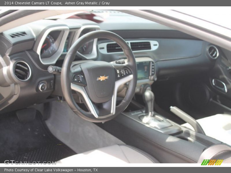 Ashen Gray Metallic / Gray 2014 Chevrolet Camaro LT Coupe
