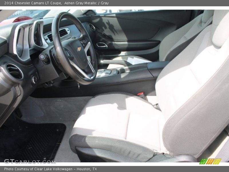 Ashen Gray Metallic / Gray 2014 Chevrolet Camaro LT Coupe