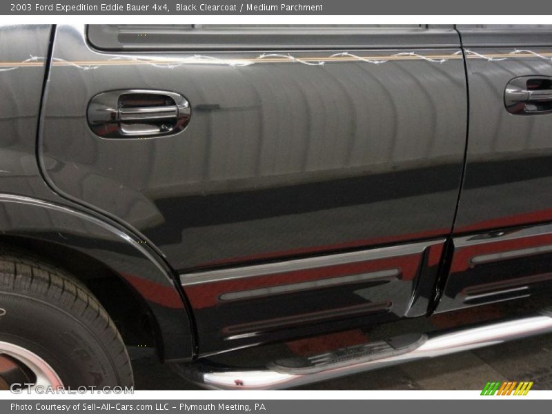 Black Clearcoat / Medium Parchment 2003 Ford Expedition Eddie Bauer 4x4