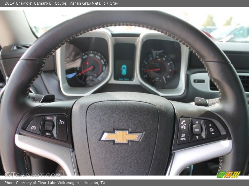 Ashen Gray Metallic / Gray 2014 Chevrolet Camaro LT Coupe