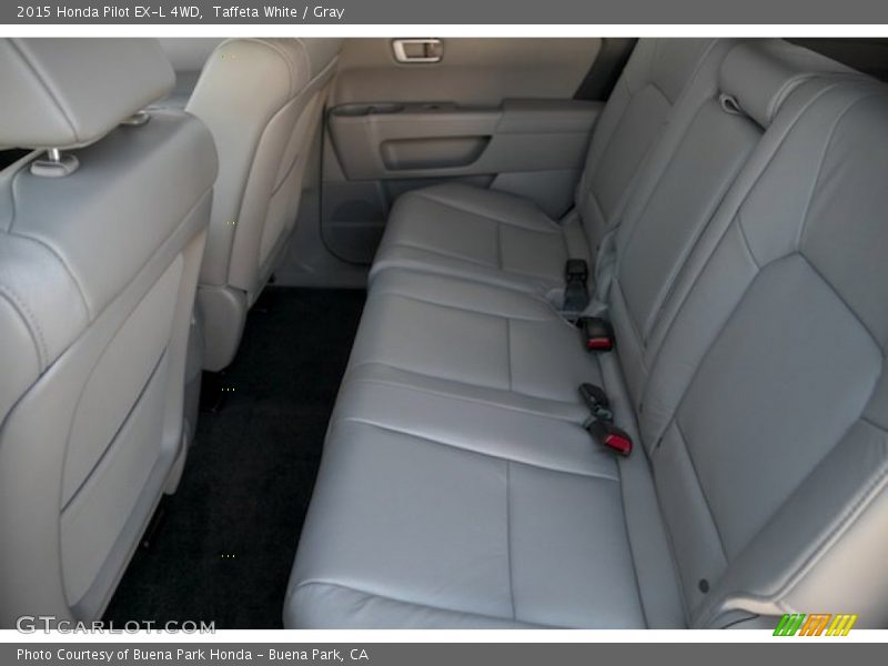 Taffeta White / Gray 2015 Honda Pilot EX-L 4WD