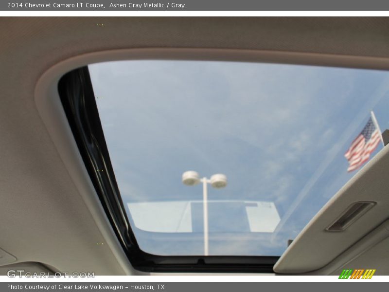 Ashen Gray Metallic / Gray 2014 Chevrolet Camaro LT Coupe