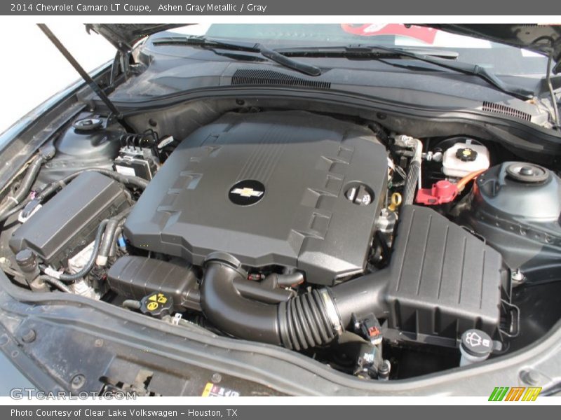 Ashen Gray Metallic / Gray 2014 Chevrolet Camaro LT Coupe