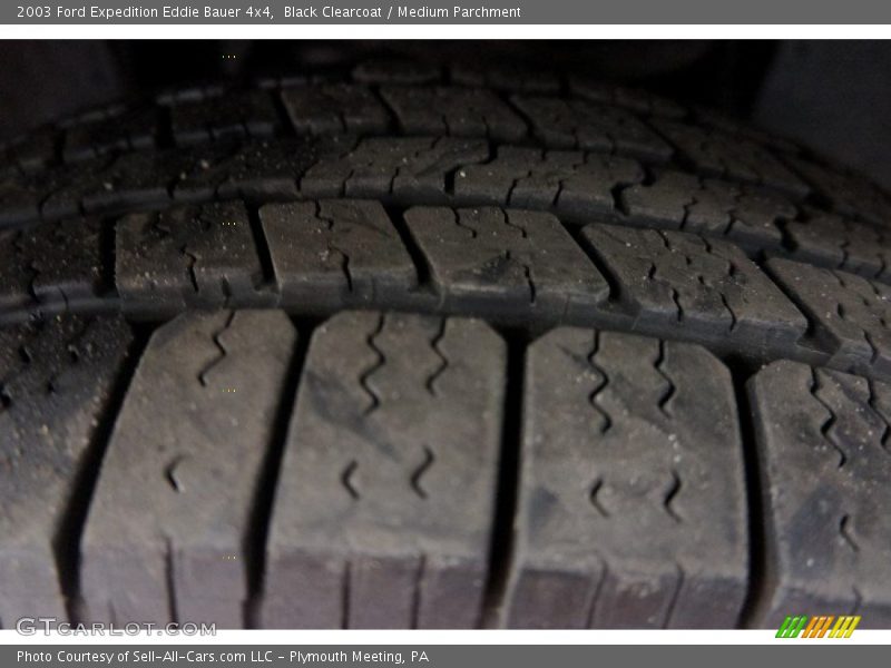 Black Clearcoat / Medium Parchment 2003 Ford Expedition Eddie Bauer 4x4