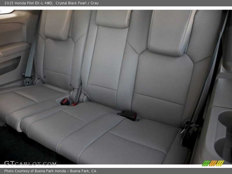 Crystal Black Pearl / Gray 2015 Honda Pilot EX-L 4WD
