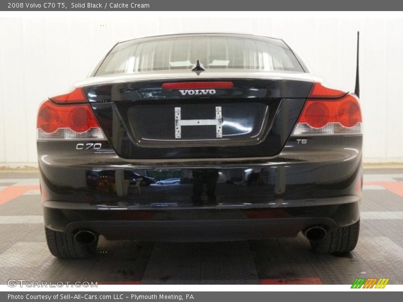 Solid Black / Calcite Cream 2008 Volvo C70 T5