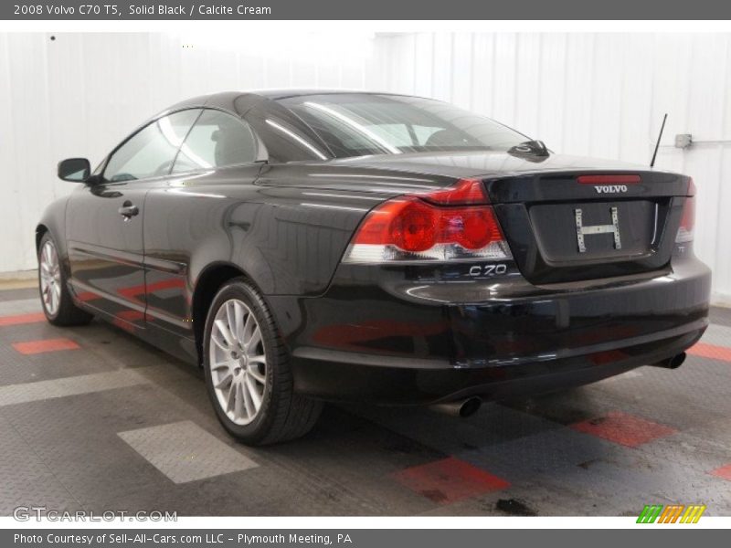 Solid Black / Calcite Cream 2008 Volvo C70 T5