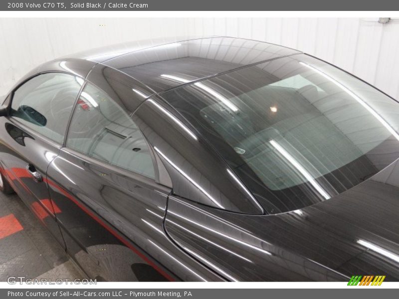 Solid Black / Calcite Cream 2008 Volvo C70 T5
