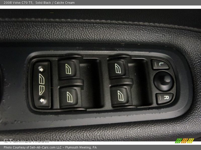 Solid Black / Calcite Cream 2008 Volvo C70 T5
