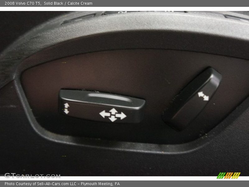 Solid Black / Calcite Cream 2008 Volvo C70 T5