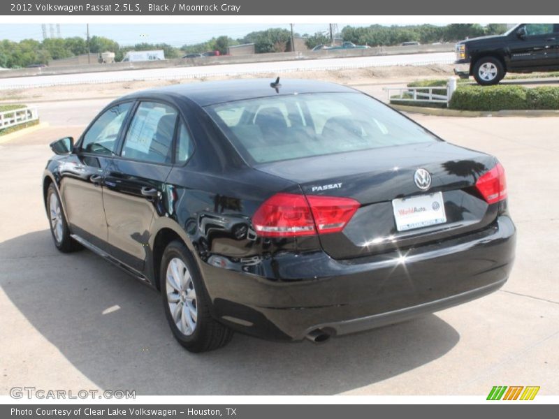 Black / Moonrock Gray 2012 Volkswagen Passat 2.5L S