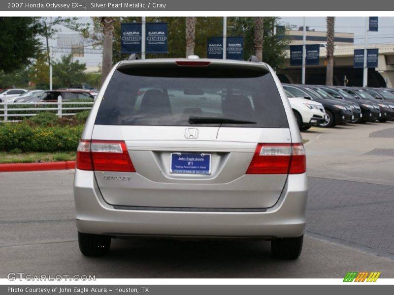 Silver Pearl Metallic / Gray 2007 Honda Odyssey EX-L