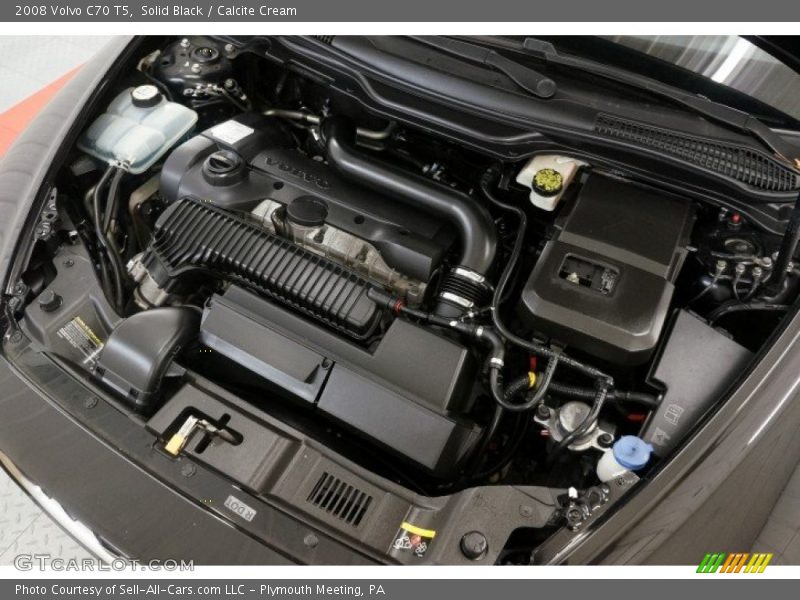 Solid Black / Calcite Cream 2008 Volvo C70 T5