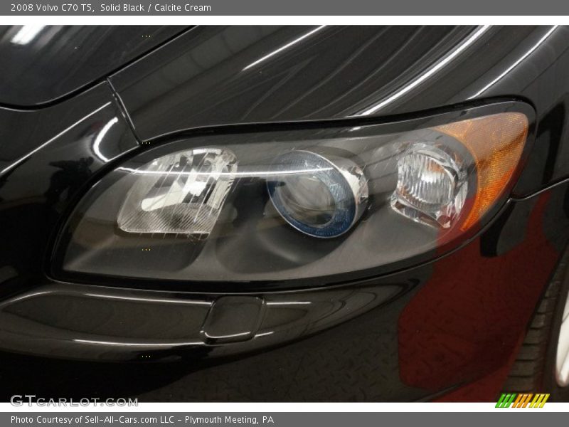 Solid Black / Calcite Cream 2008 Volvo C70 T5