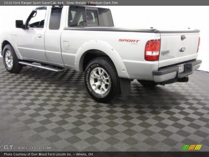 Silver Metallic / Medium Dark Flint 2010 Ford Ranger Sport SuperCab 4x4