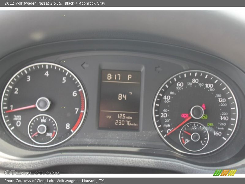 Black / Moonrock Gray 2012 Volkswagen Passat 2.5L S