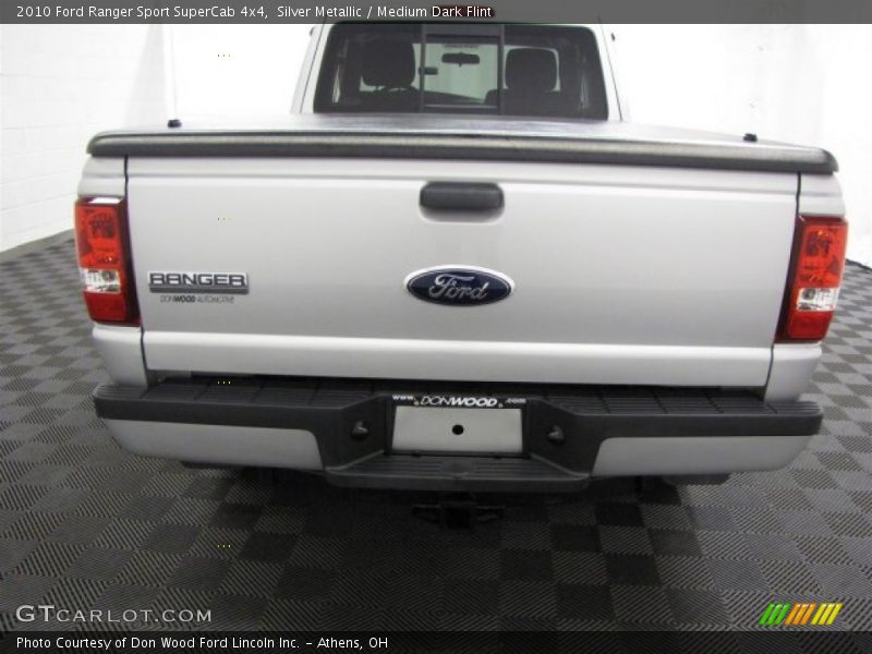 Silver Metallic / Medium Dark Flint 2010 Ford Ranger Sport SuperCab 4x4