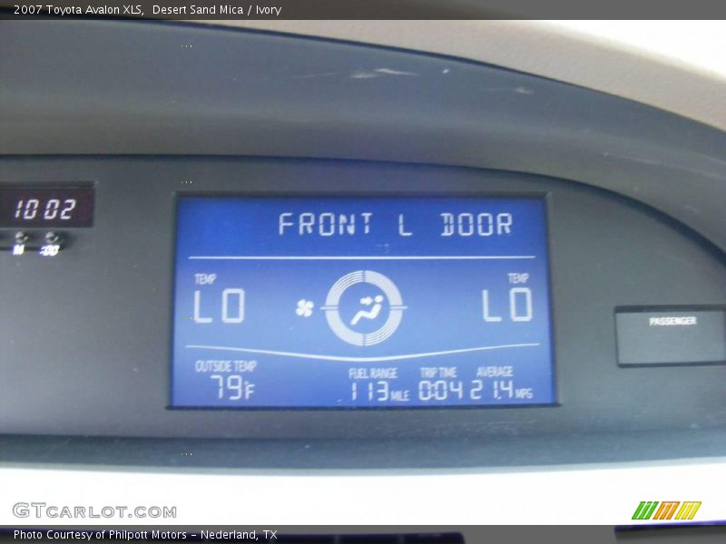 Desert Sand Mica / Ivory 2007 Toyota Avalon XLS