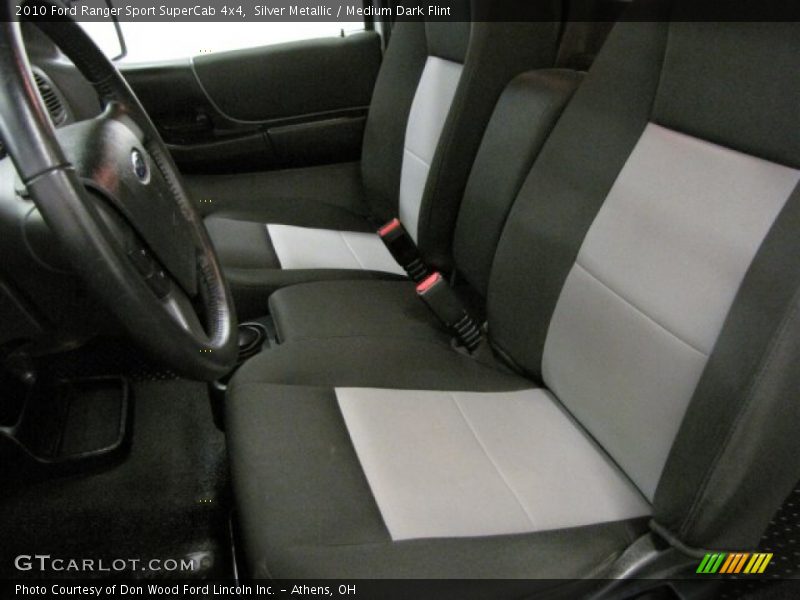 Silver Metallic / Medium Dark Flint 2010 Ford Ranger Sport SuperCab 4x4
