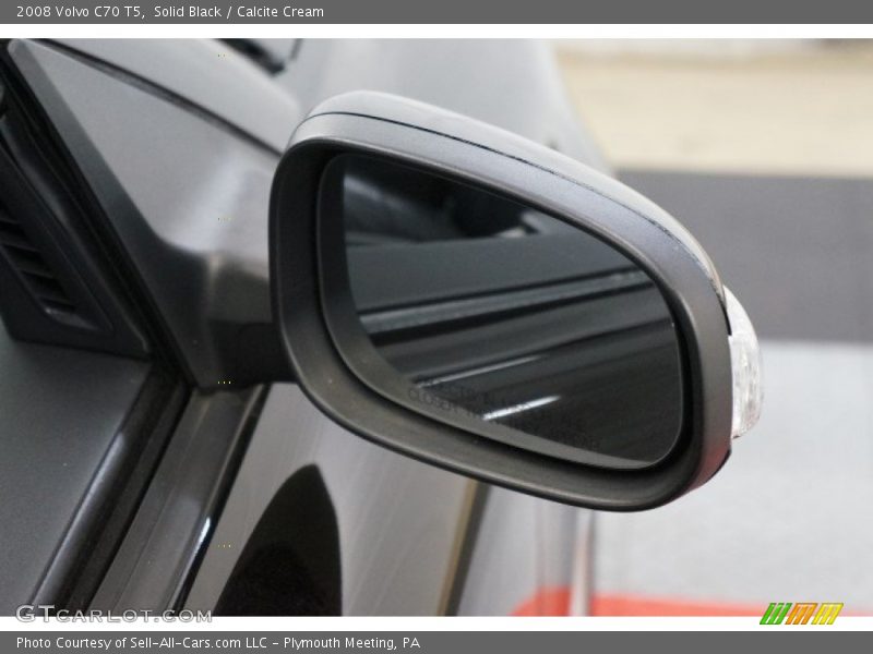 Solid Black / Calcite Cream 2008 Volvo C70 T5