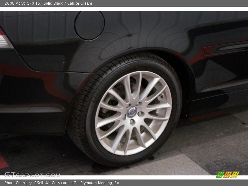 Solid Black / Calcite Cream 2008 Volvo C70 T5