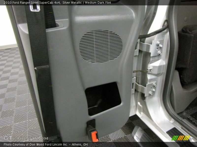 Silver Metallic / Medium Dark Flint 2010 Ford Ranger Sport SuperCab 4x4