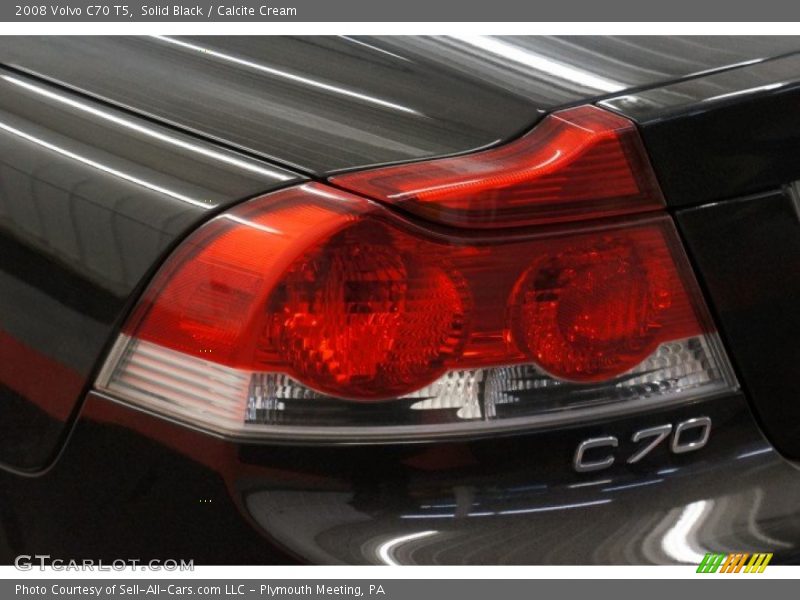 Solid Black / Calcite Cream 2008 Volvo C70 T5