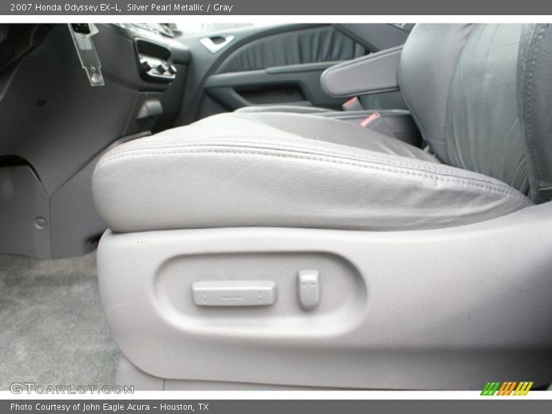 Silver Pearl Metallic / Gray 2007 Honda Odyssey EX-L