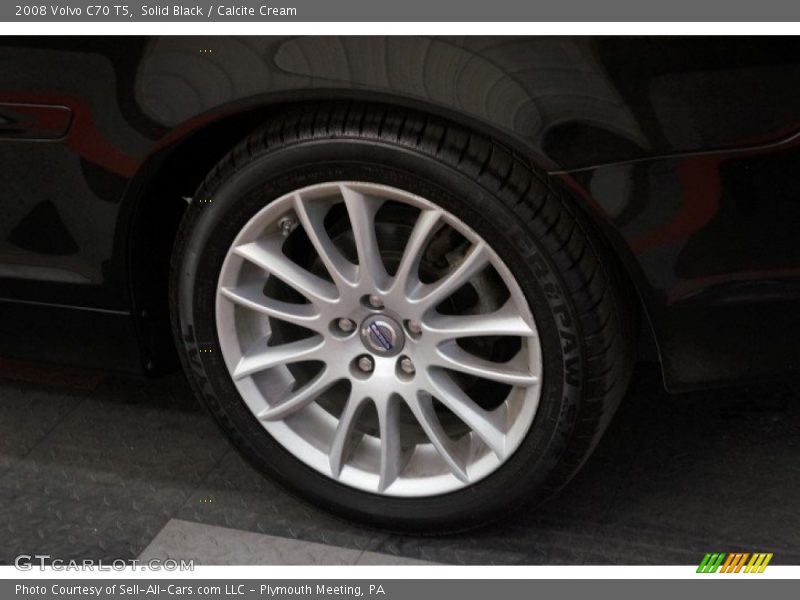 Solid Black / Calcite Cream 2008 Volvo C70 T5