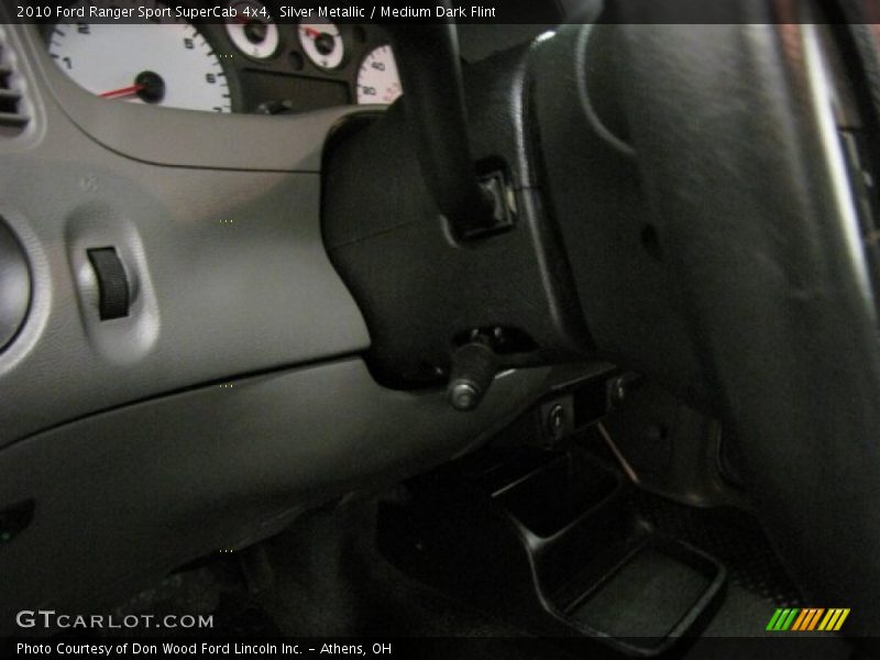 Silver Metallic / Medium Dark Flint 2010 Ford Ranger Sport SuperCab 4x4