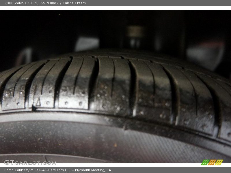 Solid Black / Calcite Cream 2008 Volvo C70 T5