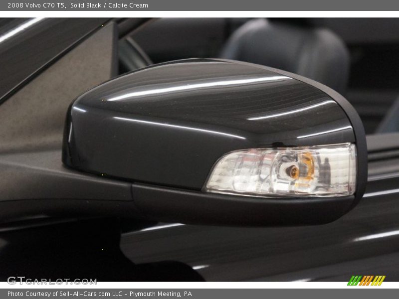 Solid Black / Calcite Cream 2008 Volvo C70 T5