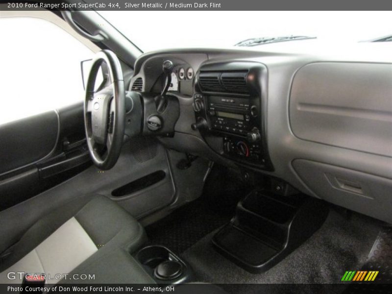 Silver Metallic / Medium Dark Flint 2010 Ford Ranger Sport SuperCab 4x4