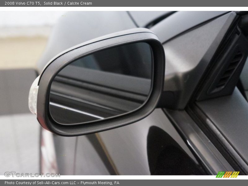 Solid Black / Calcite Cream 2008 Volvo C70 T5