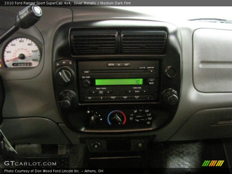 Silver Metallic / Medium Dark Flint 2010 Ford Ranger Sport SuperCab 4x4